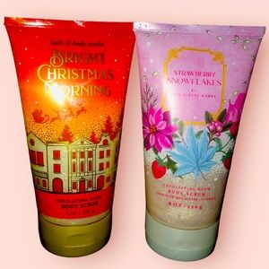 2 Bath & Body Works Exfoliating Glow Body Scrubs